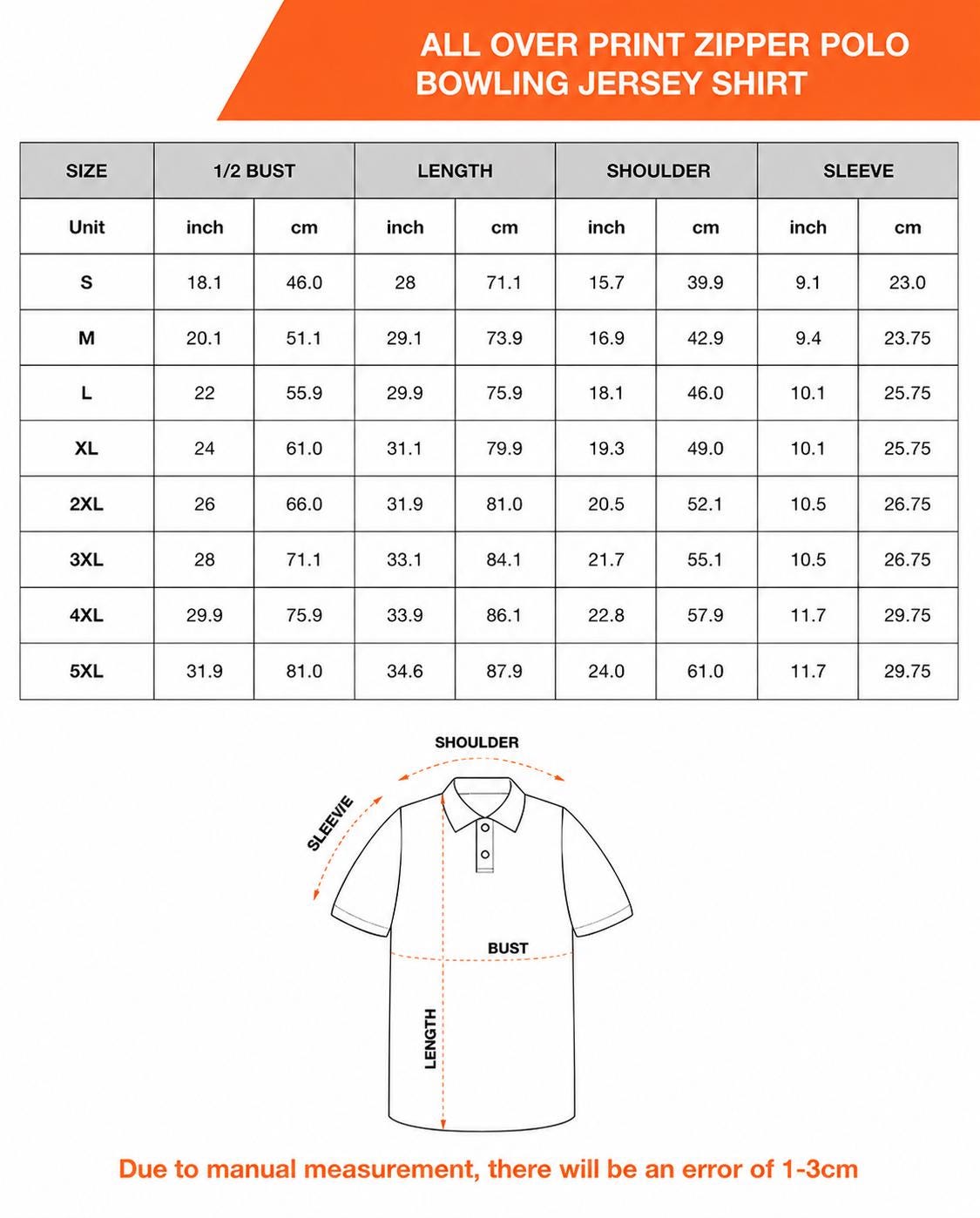 American Flag Golf Polo Shirt