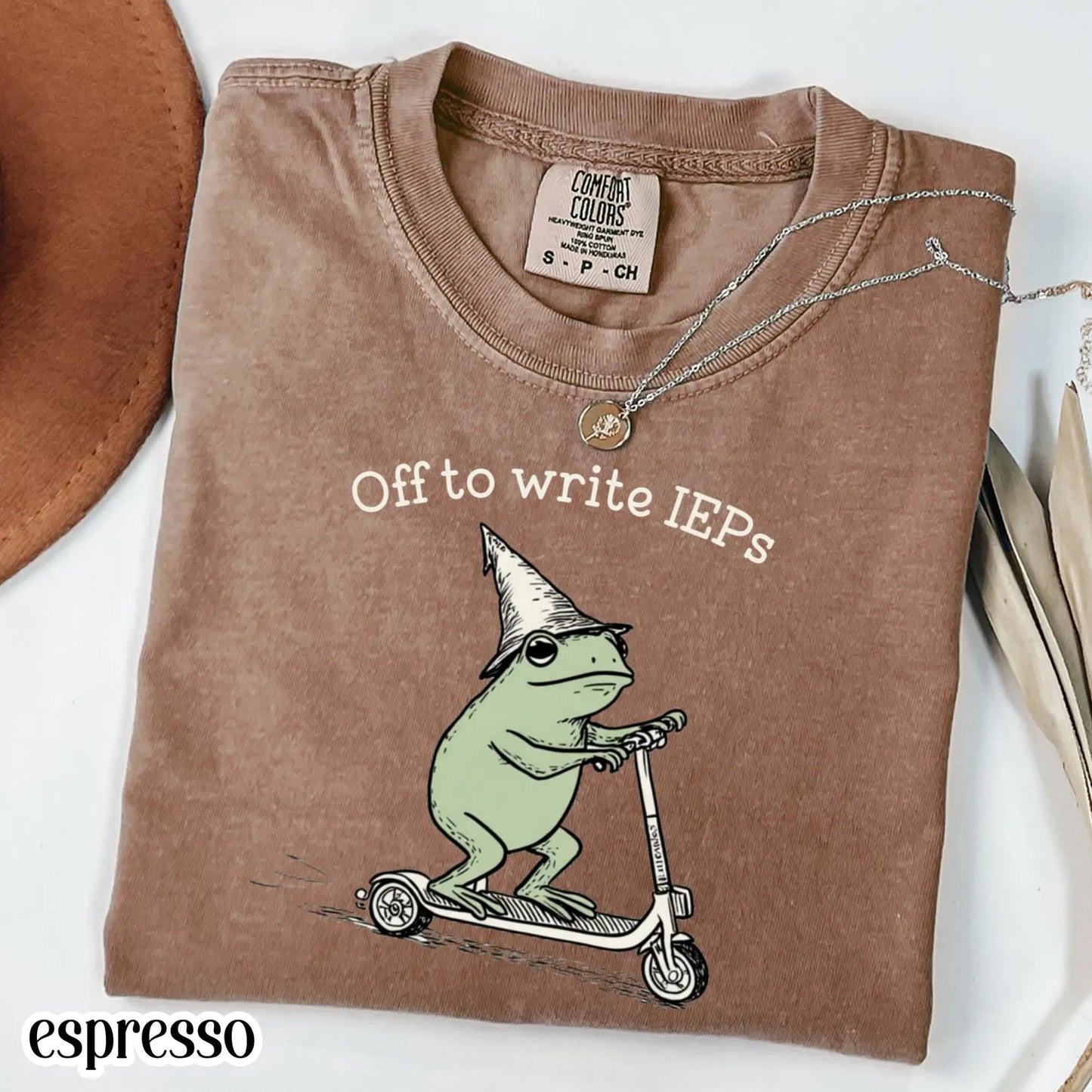 IEP Tee Frog Scooter Gift For SPED Inclusion Teacher Language
