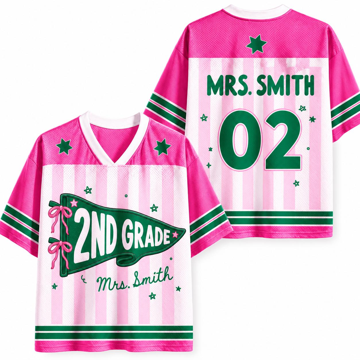 Custom Teacher Team Back to School Jersey