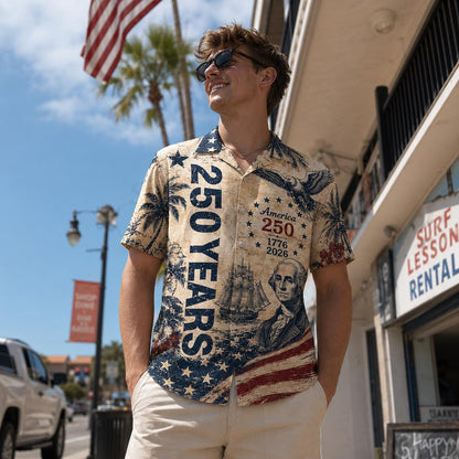 America 250th Anniversary Hawaiian Shirt