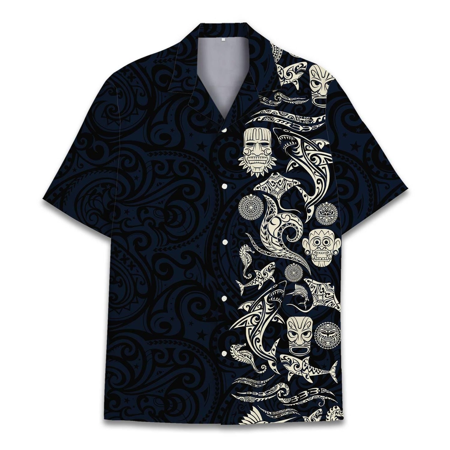 Funny Shark Hawaiian Shirt