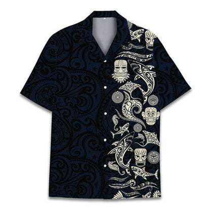 Funny Shark Hawaiian Shirt