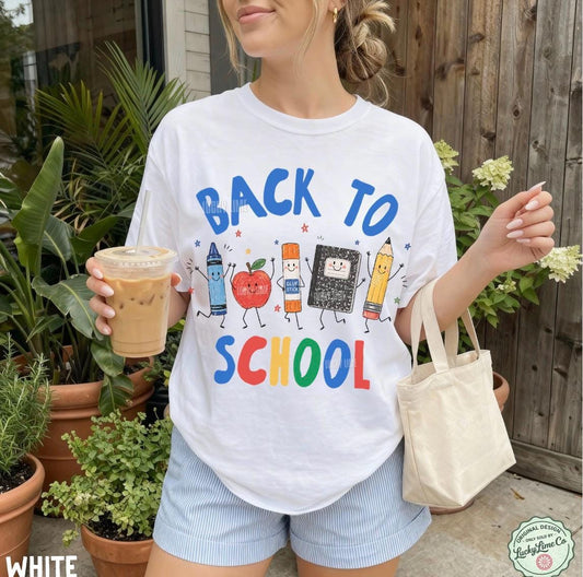 Funny Teacher Life Crayon Apple Pencil Notebook Shirt
