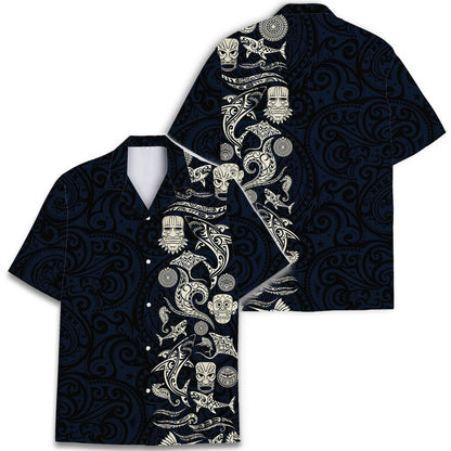 Funny Shark Hawaiian Shirt