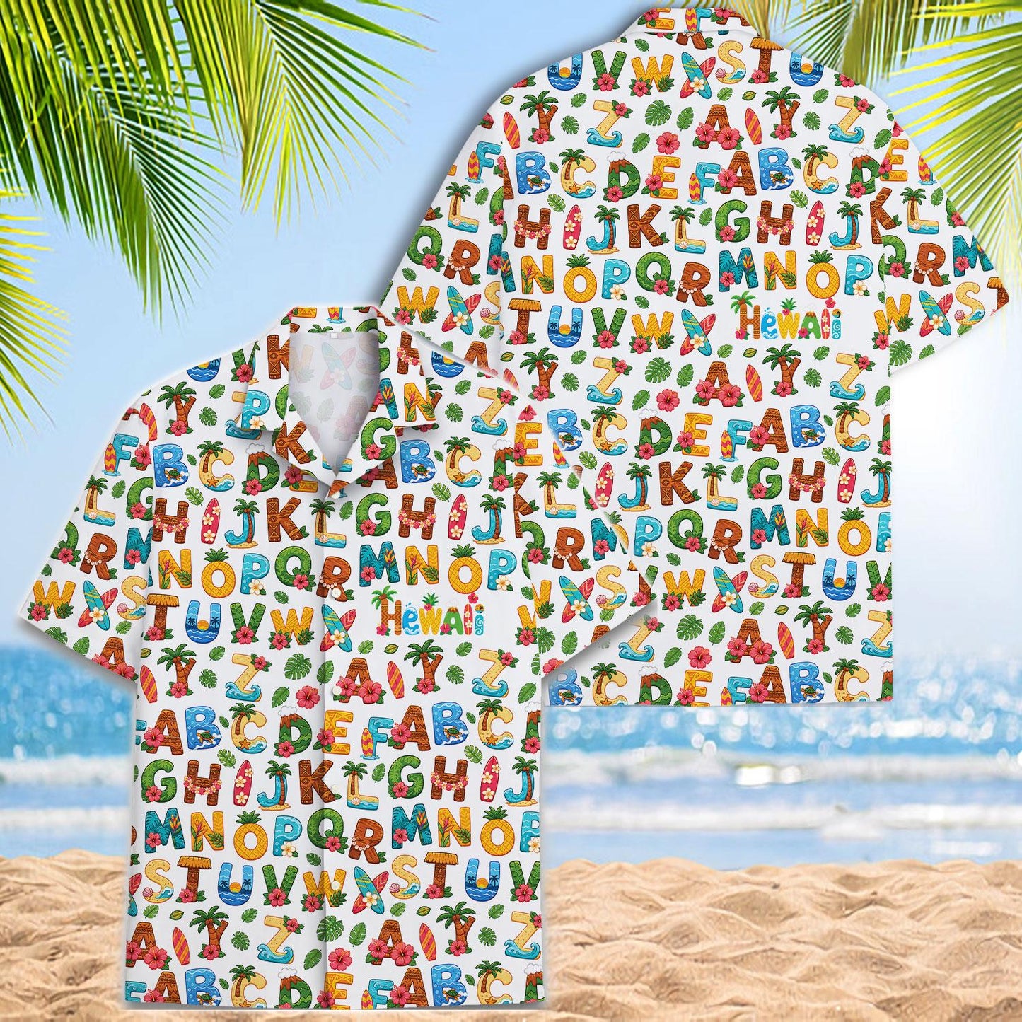 Preschool Teacher Hawaiian Shirt