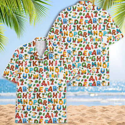 Preschool Teacher Hawaiian Shirt