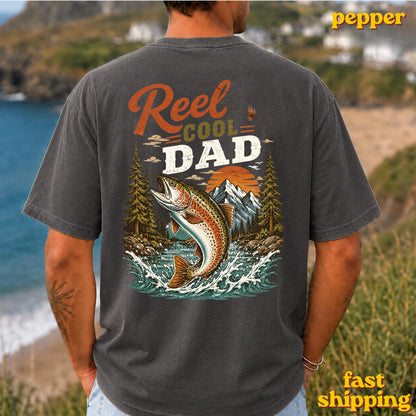 Vintage Retro Fishing Shirt for Men