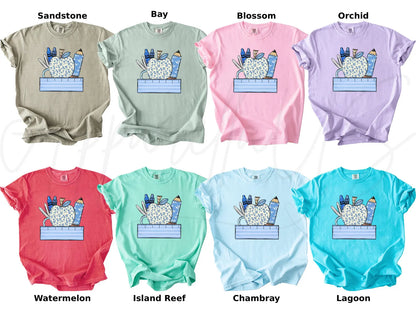 Personalized Teacher Apple T Shirt