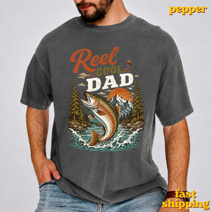 Vintage Retro Fishing Shirt for Men