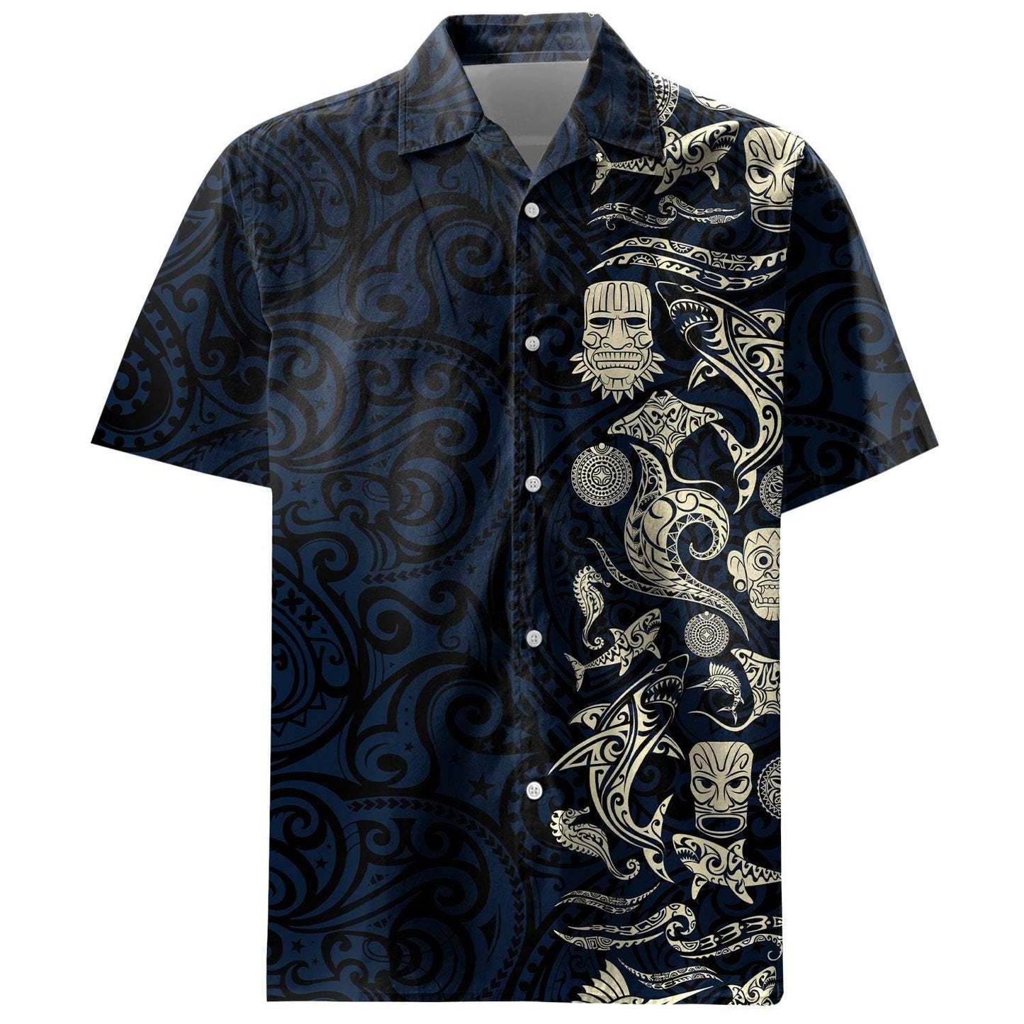 Funny Shark Hawaiian Shirt