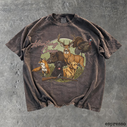Hunting Crew Vintage Graphic T-shirts