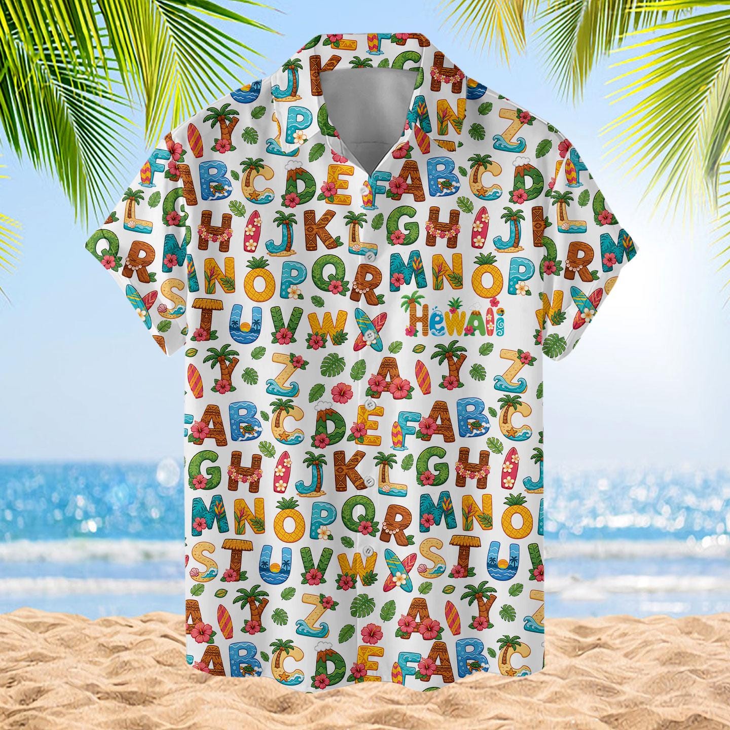 Preschool Teacher Hawaiian Shirt
