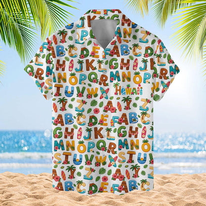 Preschool Teacher Hawaiian Shirt