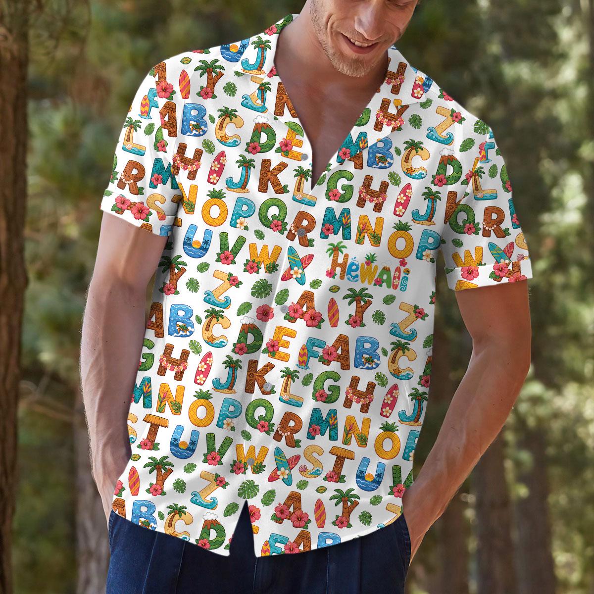 Preschool Teacher Hawaiian Shirt
