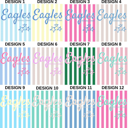 Custom Mascot Shirt, School Spirit Comfort Colors Tee