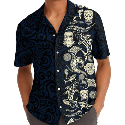 Funny Shark Hawaiian Shirt