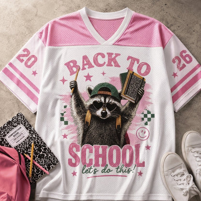 Personalized Raccoon Teacher Jersey | Custom Name & Number Shirt