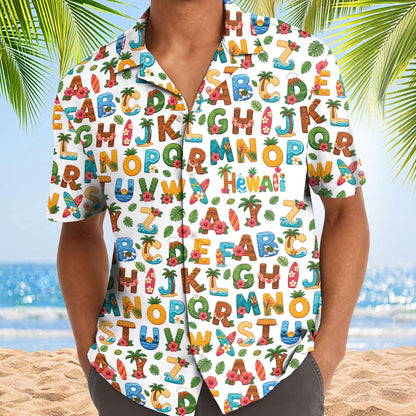 Preschool Teacher Hawaiian Shirt