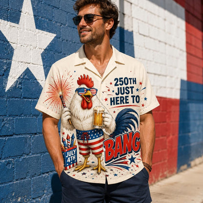 Funny 4th of July Hawaiian Shirt