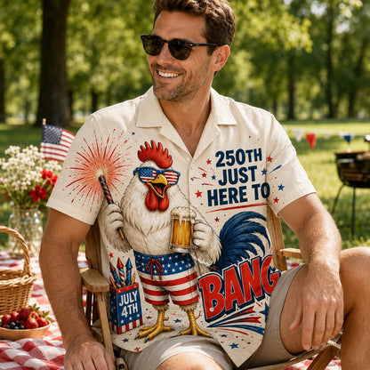 Funny 4th of July Hawaiian Shirt