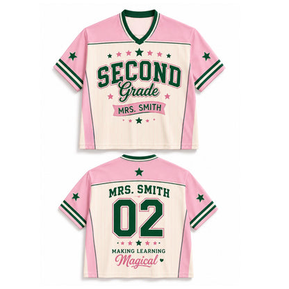 Custom Name & Number Teacher jersey Football
