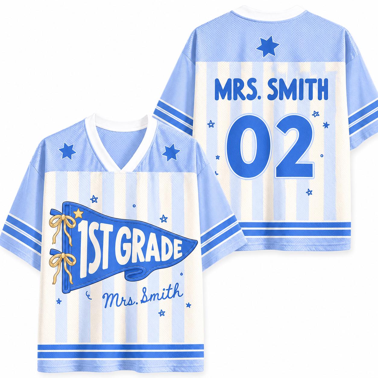 Custom Teacher Team Back to School Jersey