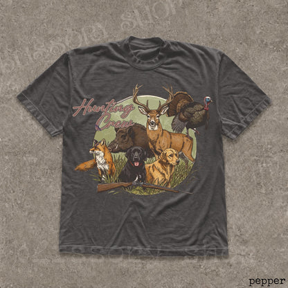 Hunting Crew Vintage Graphic T-shirts