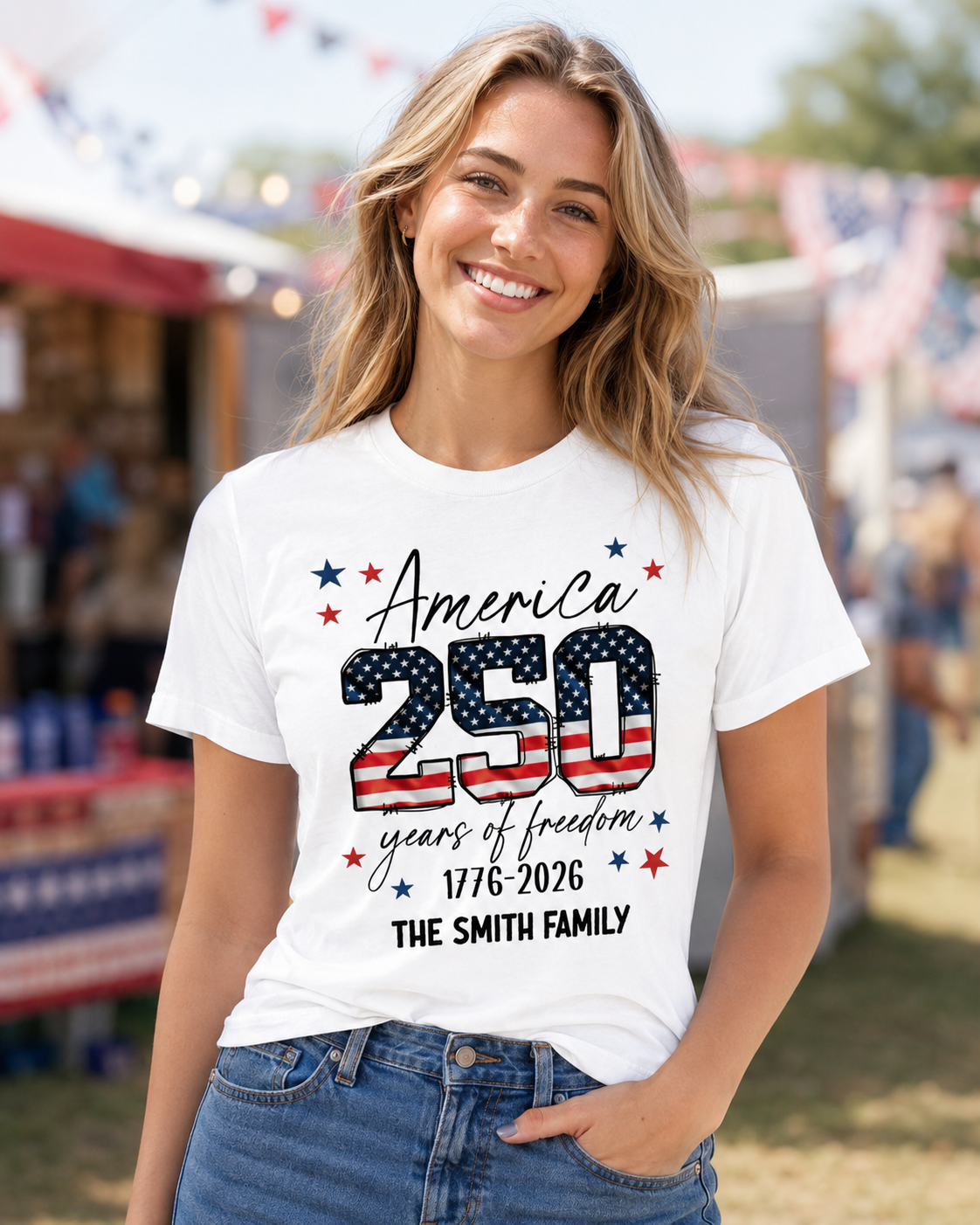 USA 250th Anniversary Independence Day Shirts, 4th July Tee