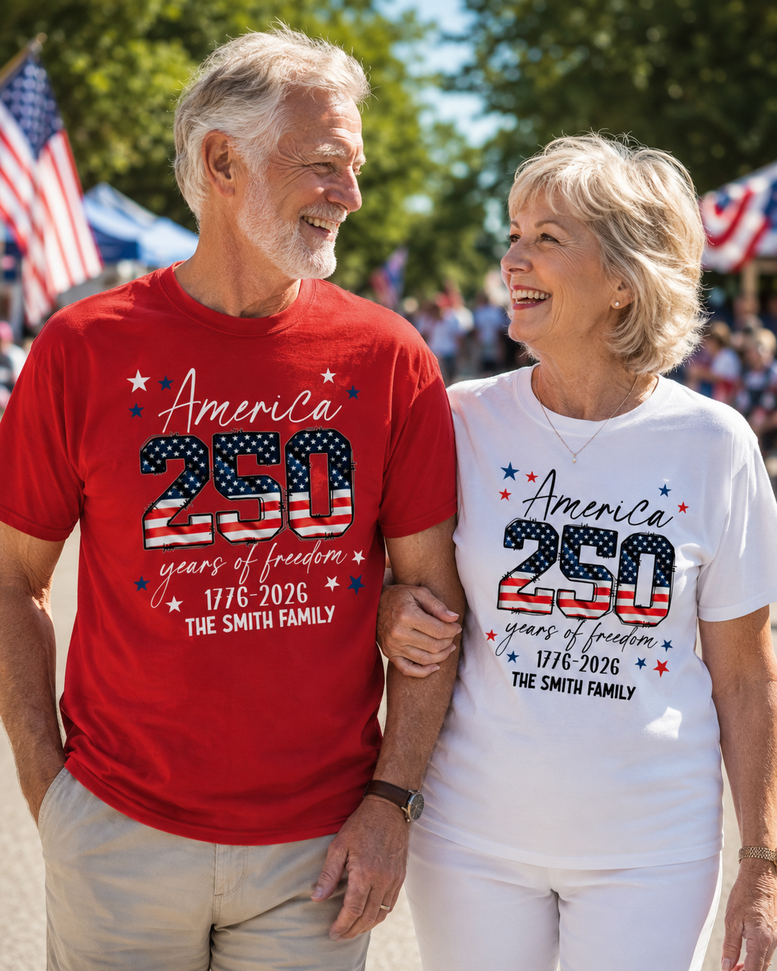 USA 250th Anniversary Independence Day Shirts, 4th July Tee