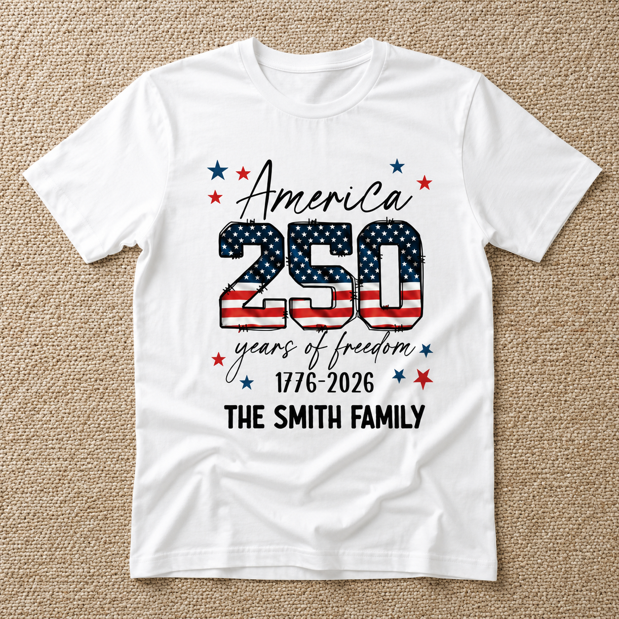 USA 250th Anniversary Independence Day Shirts, 4th July Tee