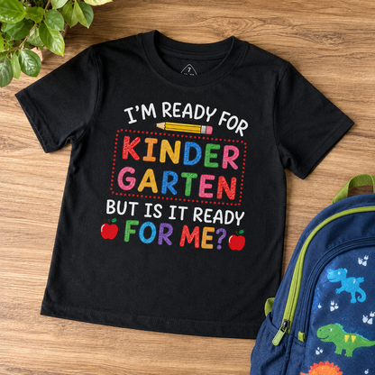 Custom Grade I'm Ready for School Kids T-Shirt | Back to School Tee