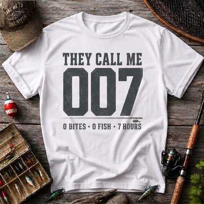 They Call Me 007 Funny Fishing T Shirt