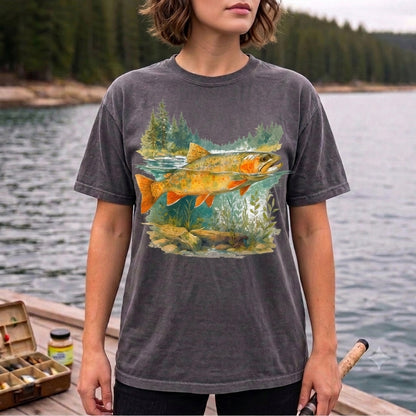 Stream Side Adventures Fishing T-Shirt