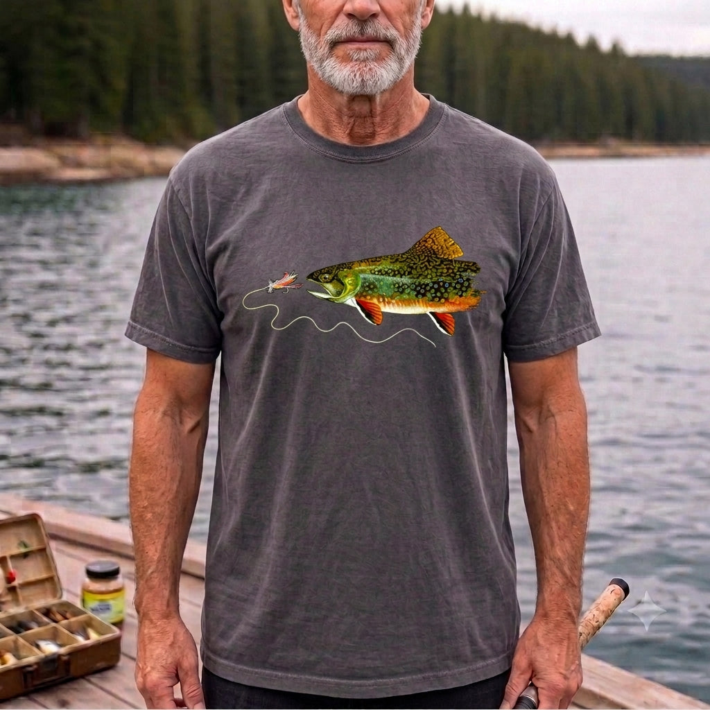 Brook Trout Fly Fishing Shirt