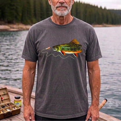 Brook Trout Fly Fishing Shirt