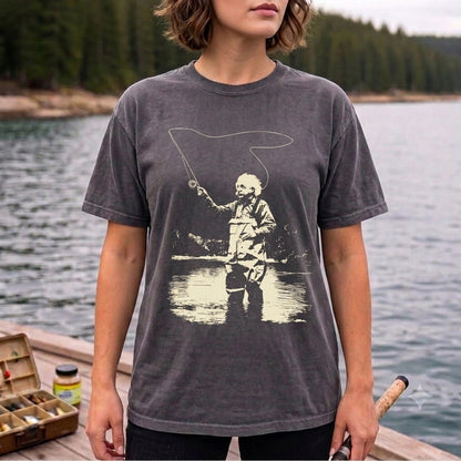 Einstein Fishing Funny Shirt