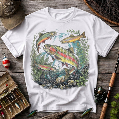Vintage Trout Fishing T-Shirt