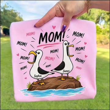 Funny Mom Seagull Shirt for Mothers Day - Personalized Shirt - Funny Mother's Day Gift For Mom