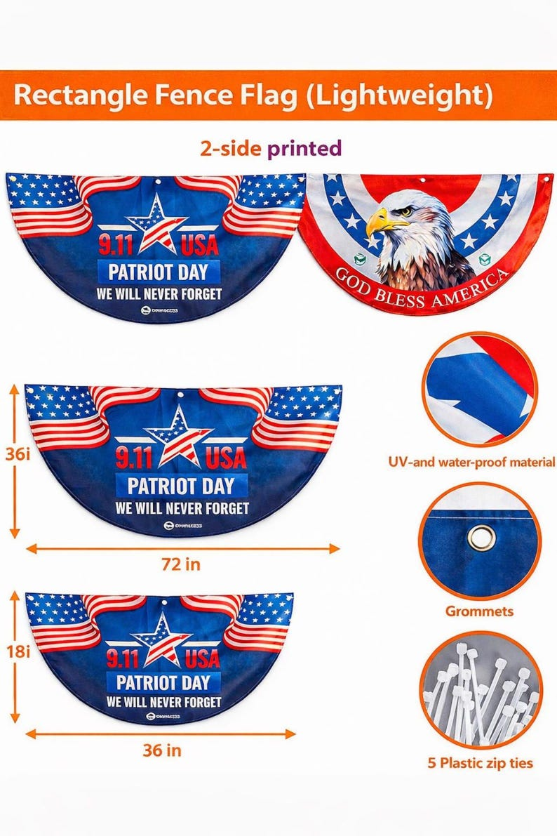 Personalized 250th Anniversary Bunting Flag, Custom 4th of July Family Name Patriotic Banner