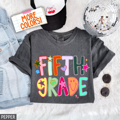 Back to School Grade T Shirt