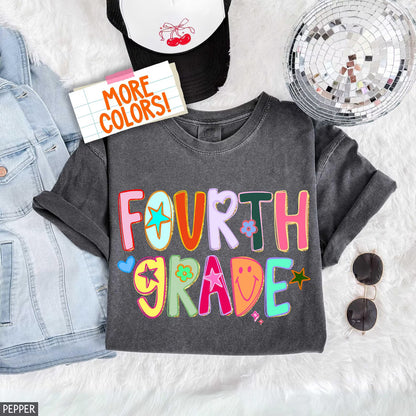 Back to School Grade T Shirt