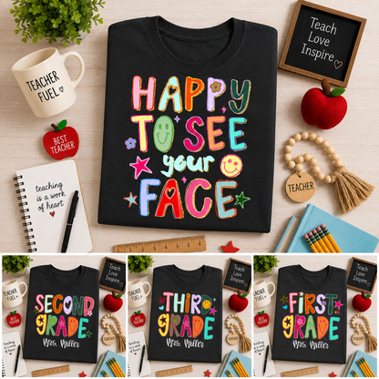 Back to School Grade T Shirt