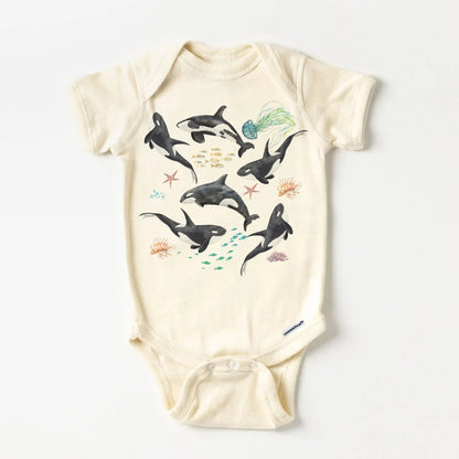 Kids Orca Whale Pod Shirt