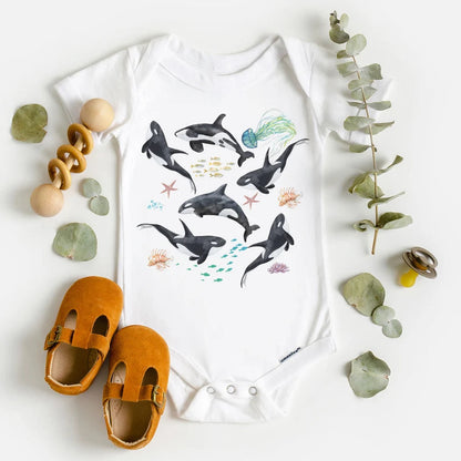 Kids Orca Whale Pod Shirt