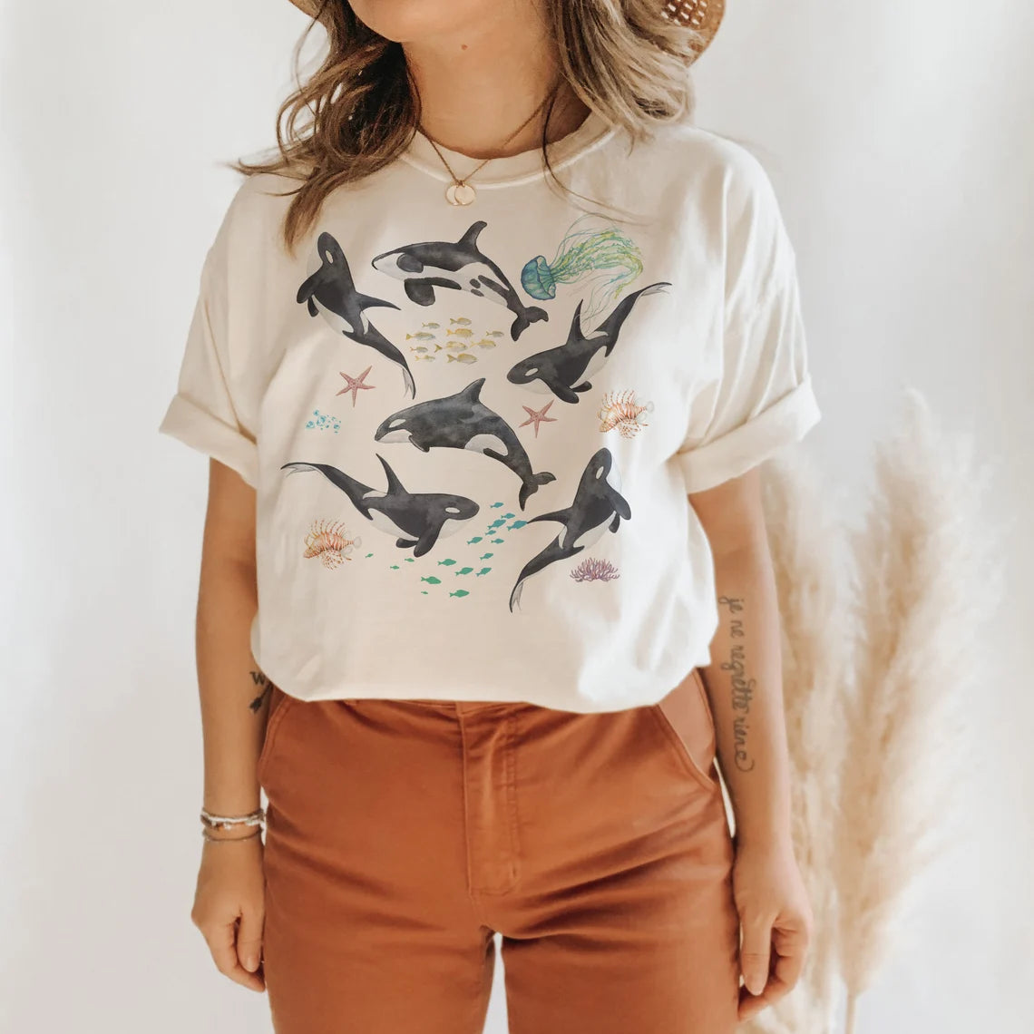 Kids Orca Whale Pod Shirt