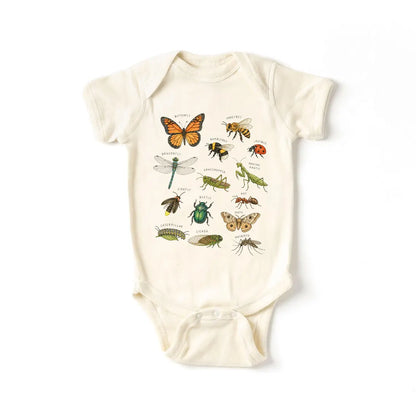 Kids Insects Bugs Shirt - Educational Entomology Field Guide