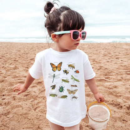Kids Insects Bugs Shirt - Educational Entomology Field Guide