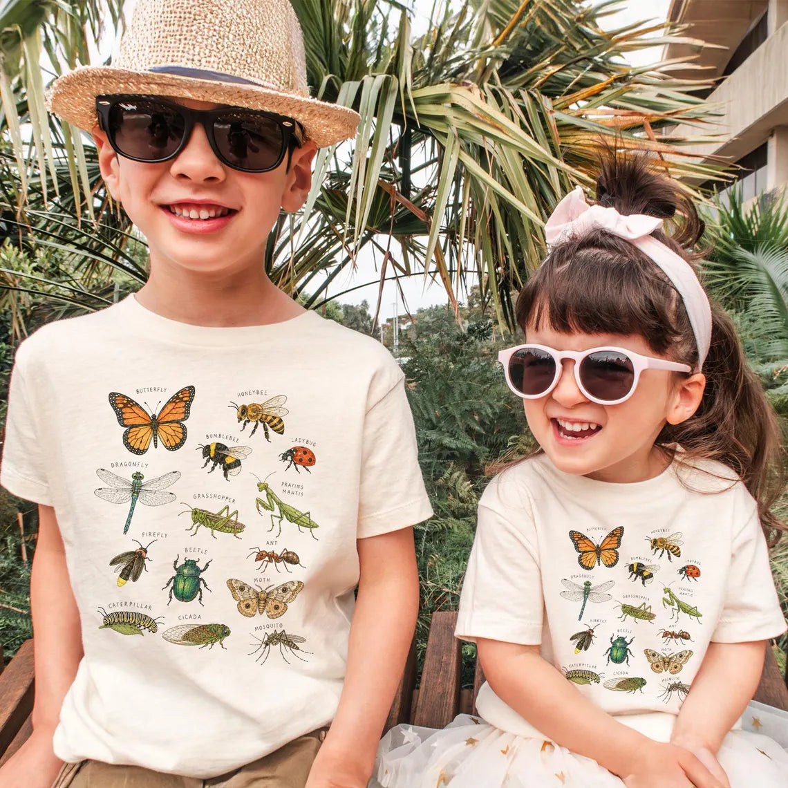 Kids Insects Bugs Shirt - Educational Entomology Field Guide