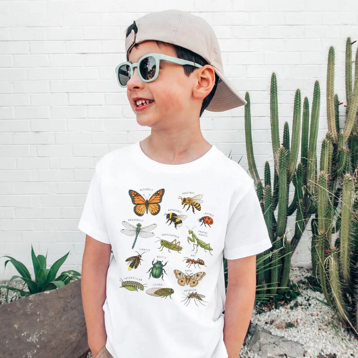 Kids Insects Bugs Shirt - Educational Entomology Field Guide