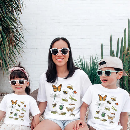 Kids Insects Bugs Shirt - Educational Entomology Field Guide